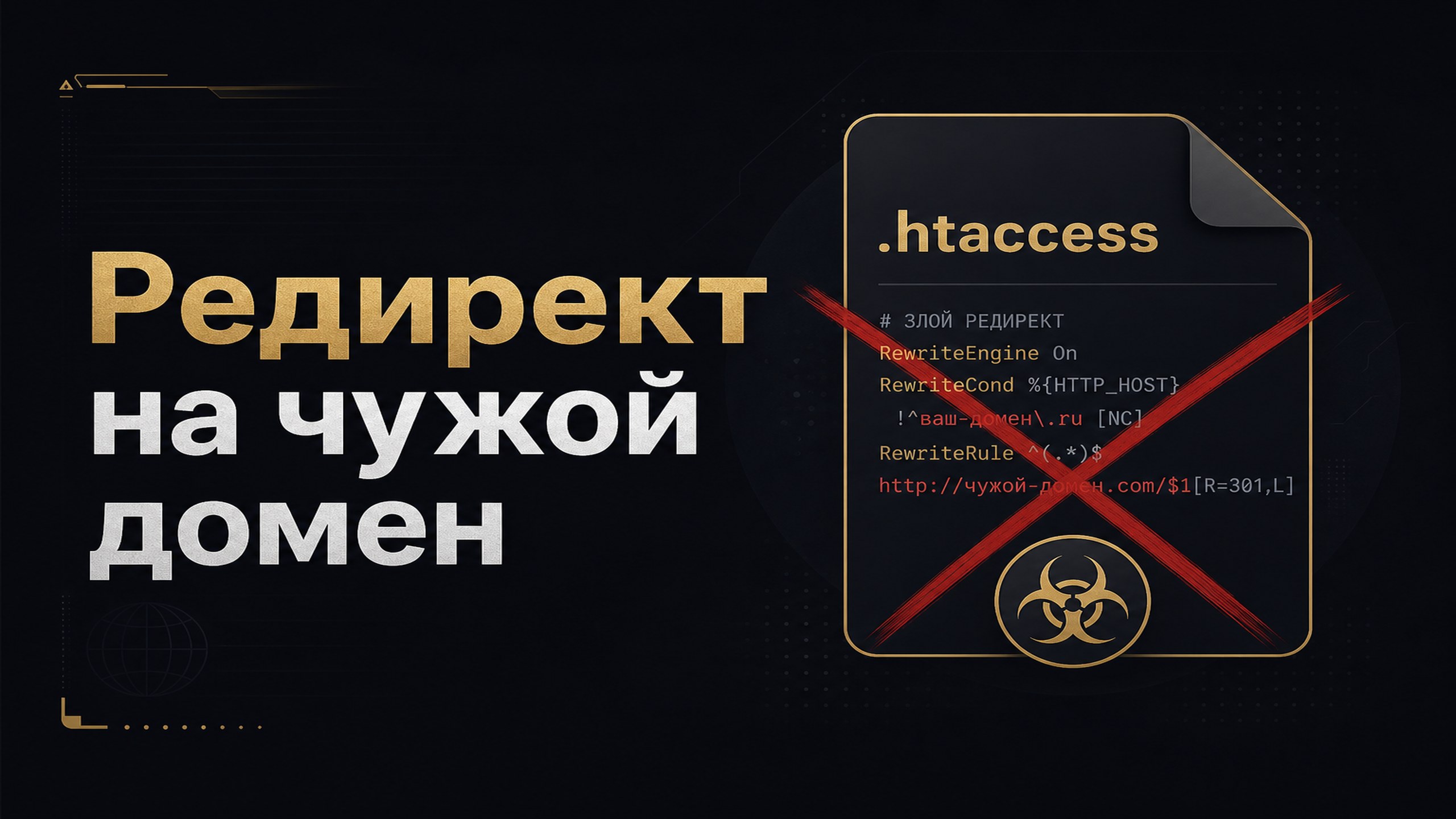 Редирект WordPress на чужой домен