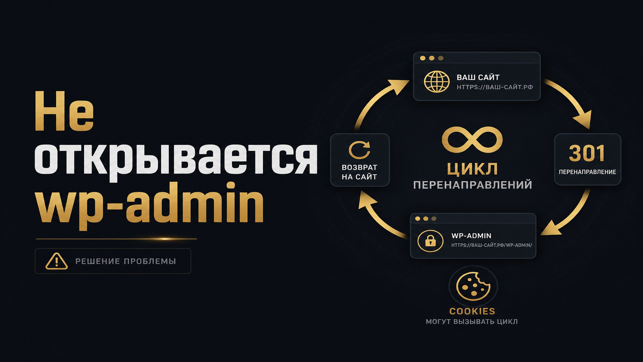 Не работает админка