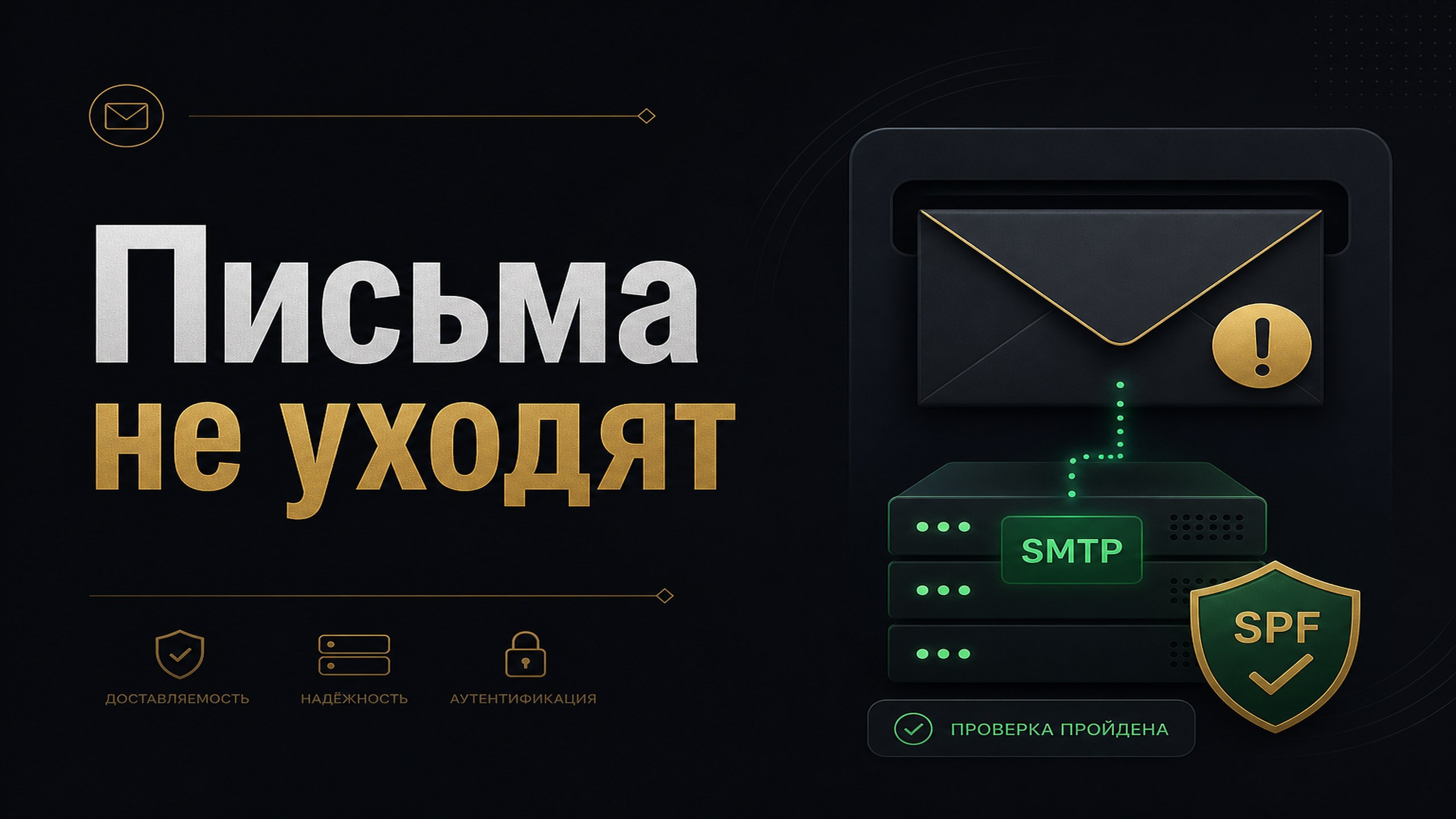 Письма не уходят